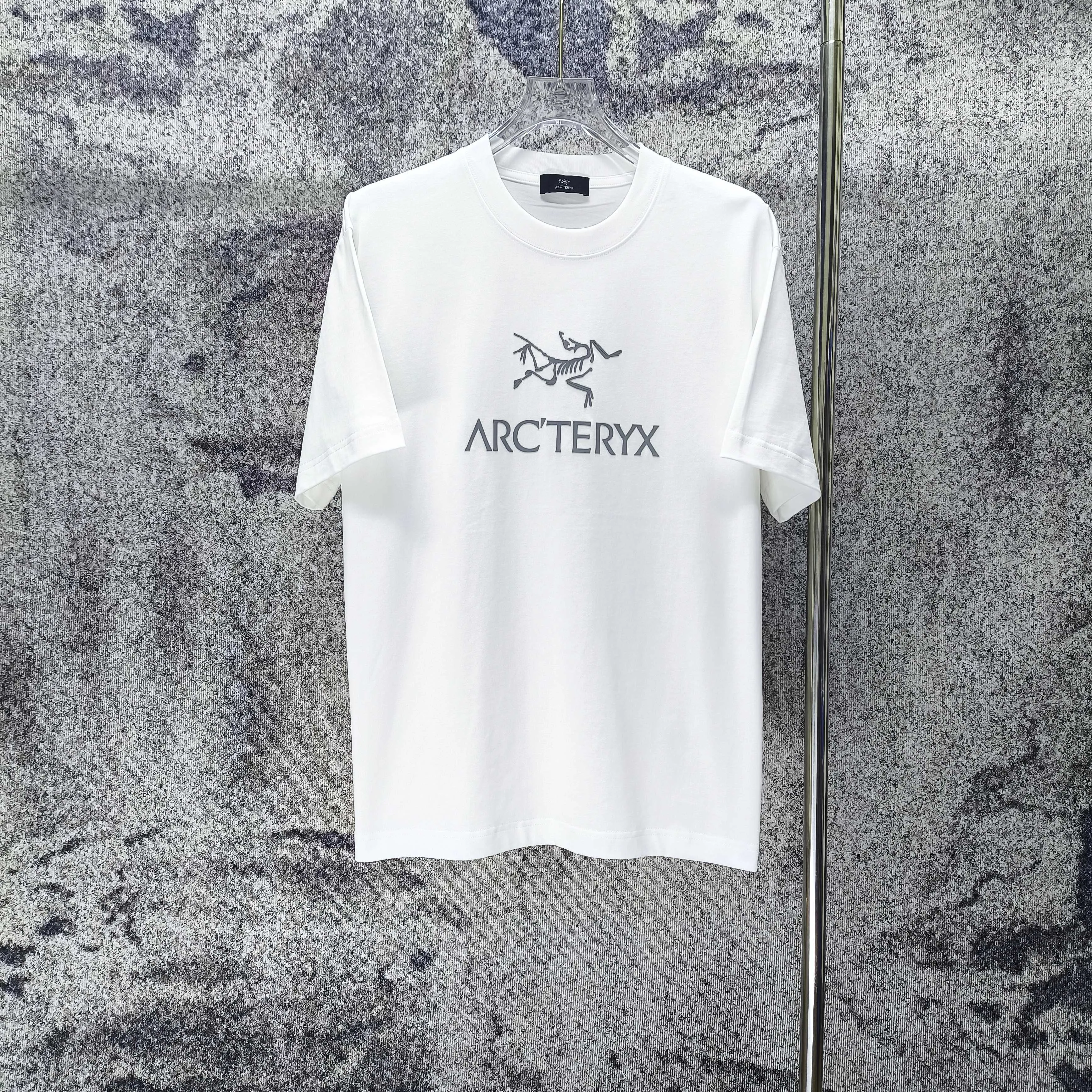 ARC 2026New Arrival logo t Same Style Size S M L XL XXL Black White Navy Blue